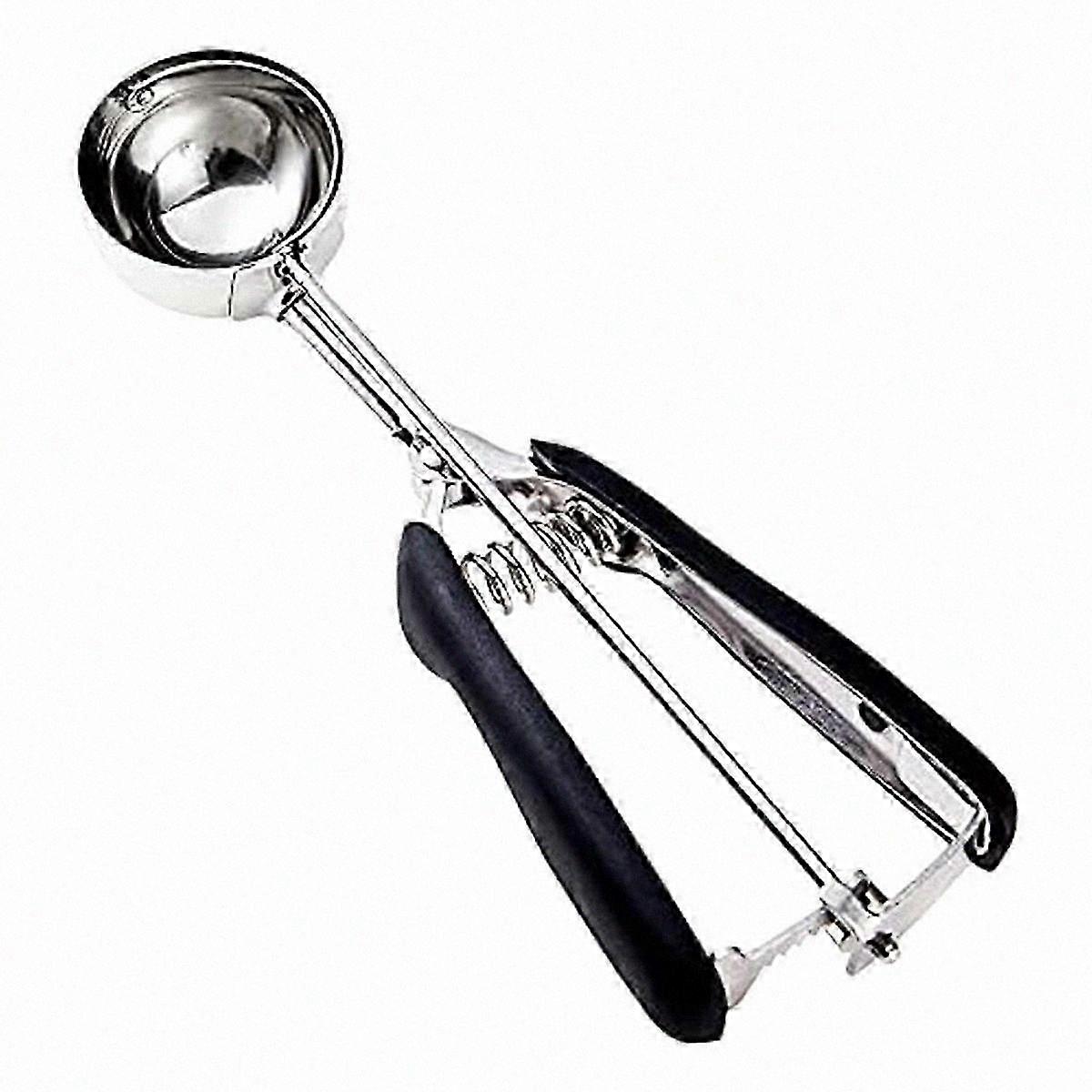 Cookie Scoop, Cookie Dough Scoop, Spring-Loaded Ice Cream Scoop, Stainless Steel Scoop, Comfortable