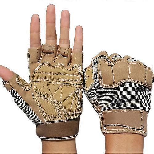 Outdoor Sports Mountain Bike Riding Half finger Gloves