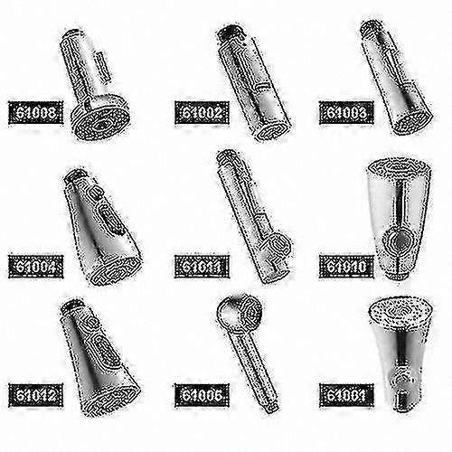Kitchen Mixer Tap Replacement Shower Head with Pull-Out Spray Functionality