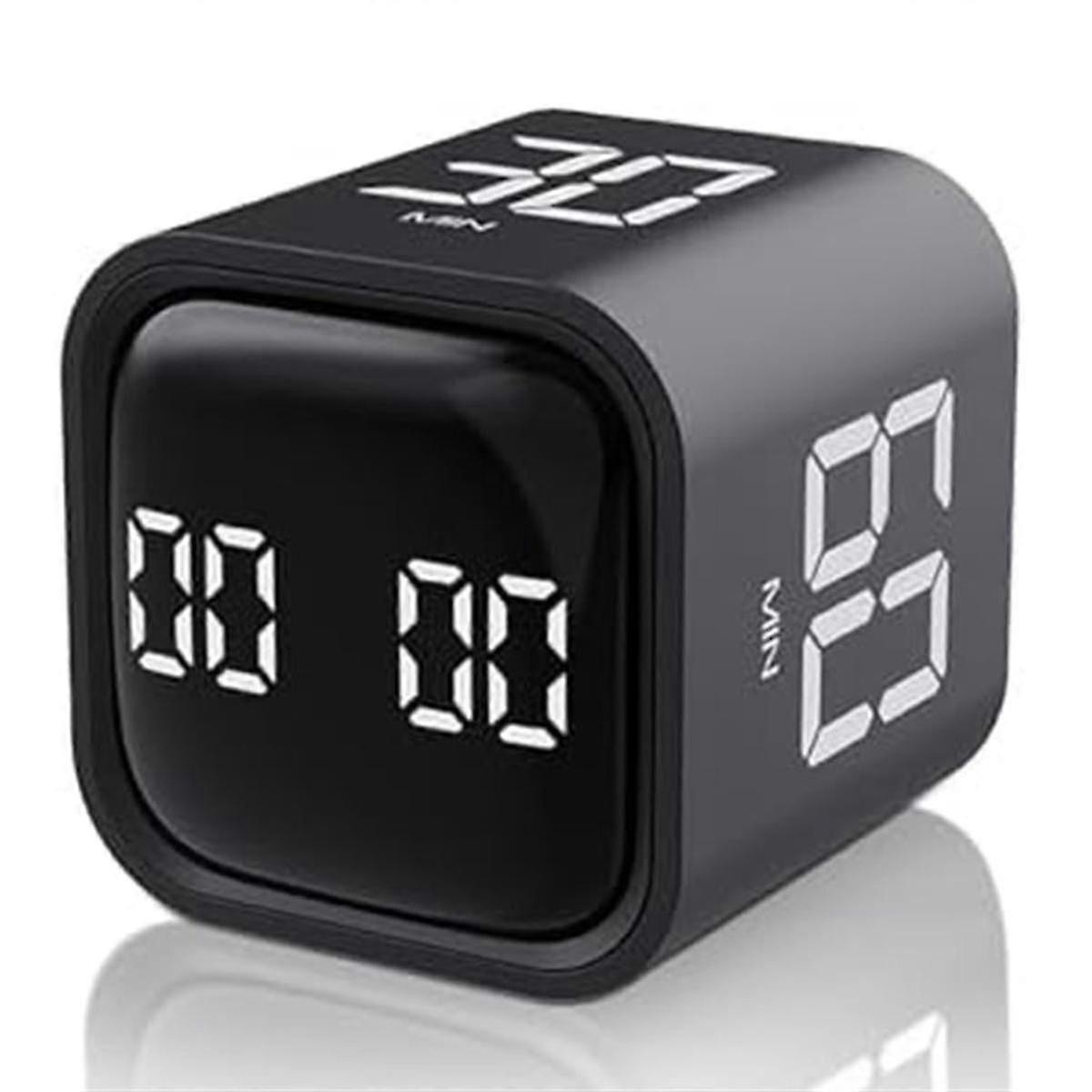 Square Timer, 5/10/30/60 Minutes Countdown, Productivity Timer for Tasks, Work, Study