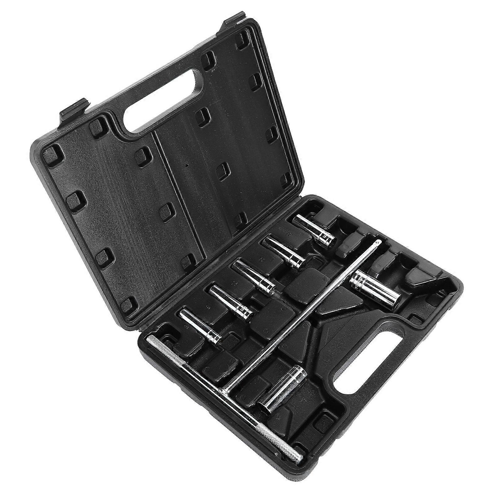 T Handle Socket Wrench Car Repair Wrench Set Black Vanadium Steel for 1 Set