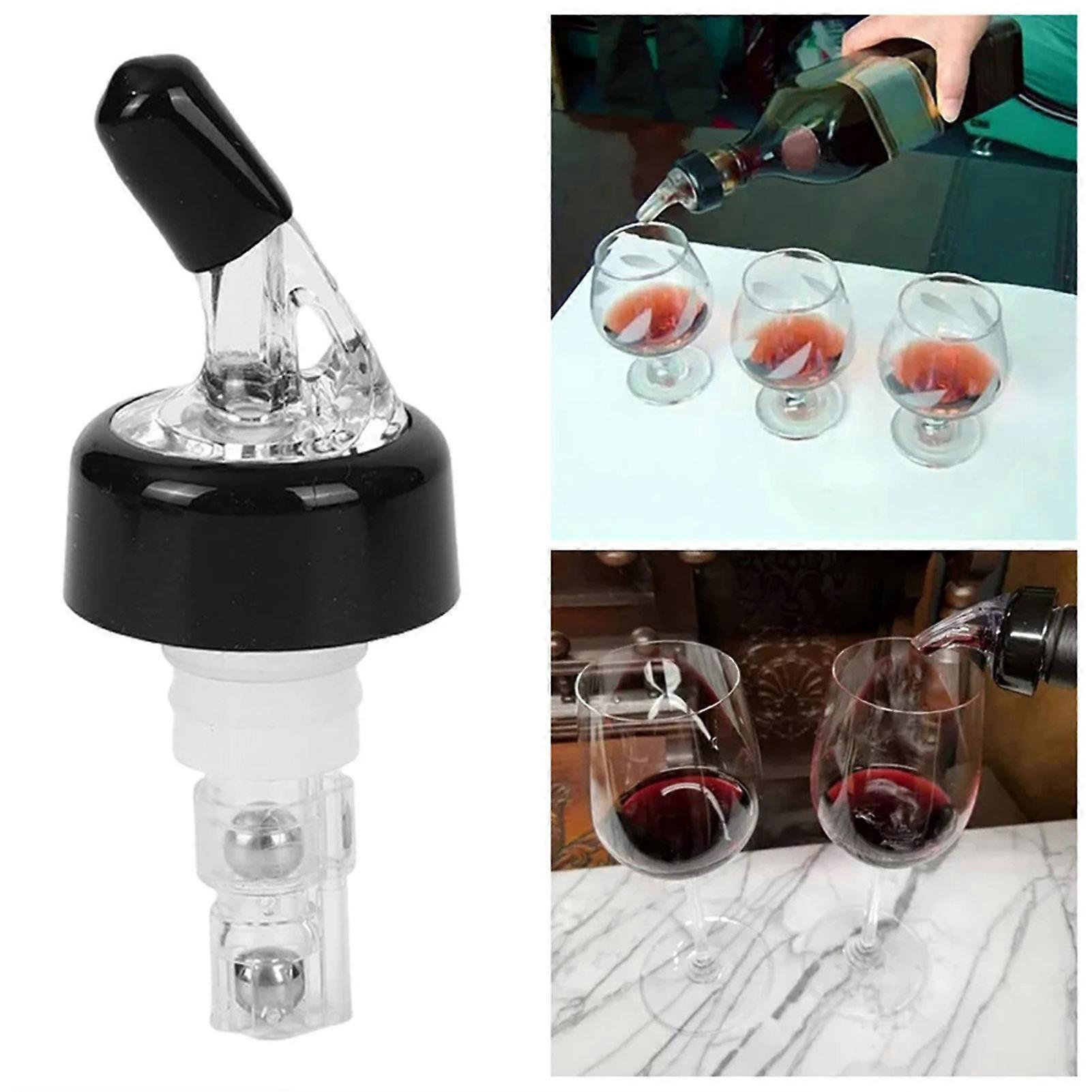 Portable Liquor Bottle Pourer, Automatic Measured Pour Spout for Home Bar, Kitchen, Bartending Tool, Easy to Clean