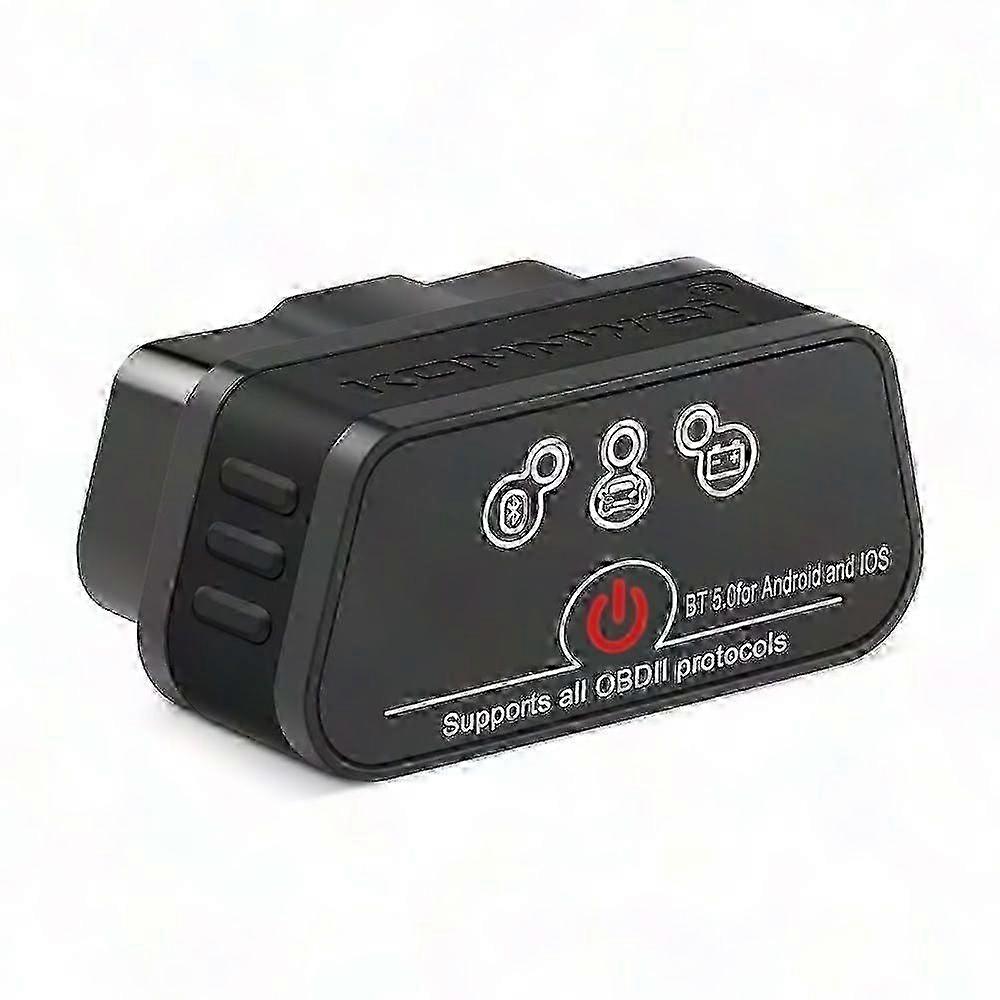 Konnwei ELM327 V1.5 Bluetooth 5.0 OBD2 Scanner - Car Diagnostic Tool for Android & iOS