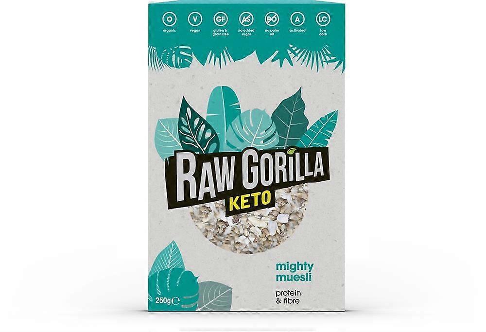 Raw Gorilla Keto Mighty Muesli 250g - 3 Pack