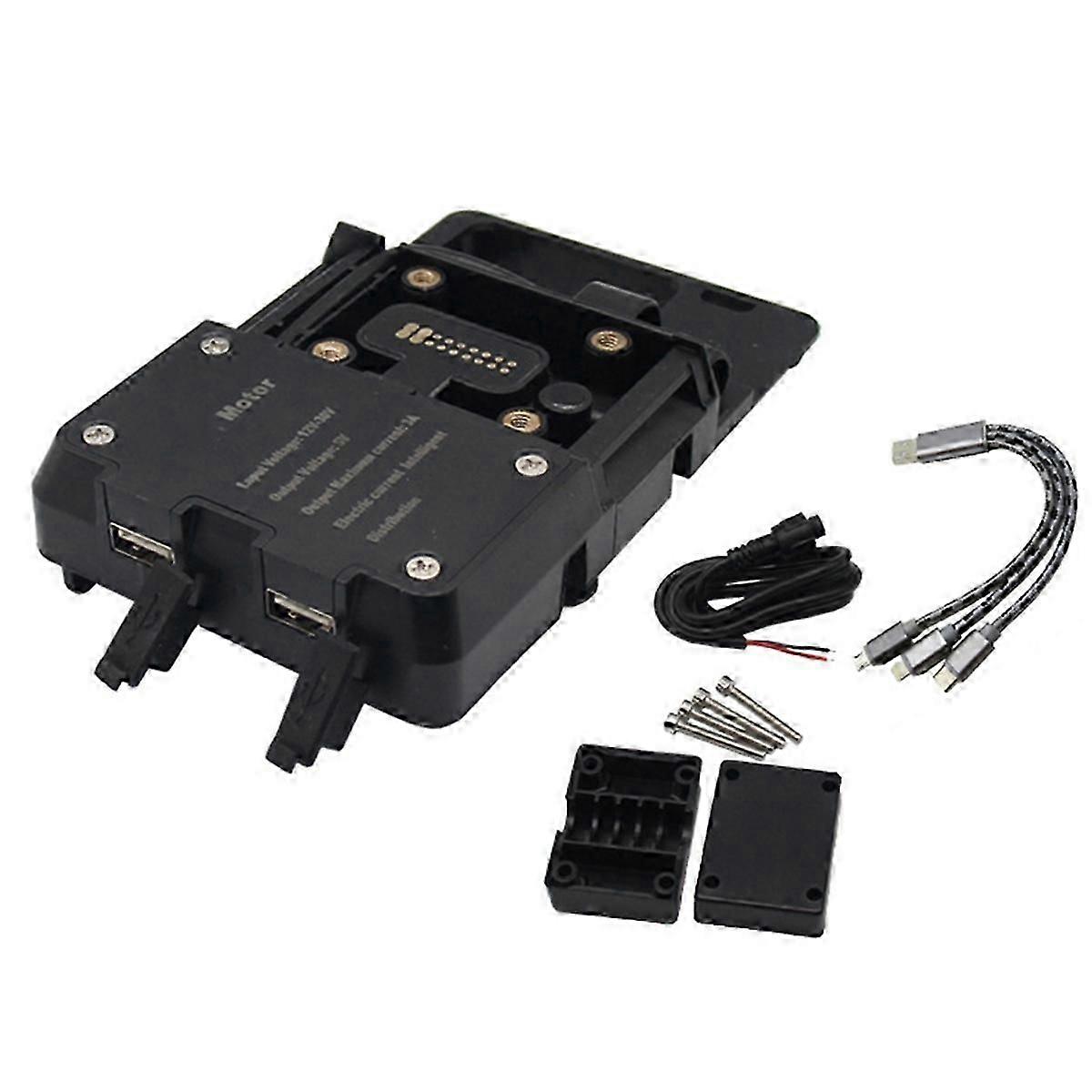 Motorcycle Phone Holder Navigation Charging Holder Stand Bracket for R1200GS ADV Modified Accessori