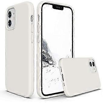 Silicone Compatible with iPhone 12 Mini 5.4 inch, Liquid Silicone Full Body Protective Phone Cover (with Microfiber Lining) for iPhone