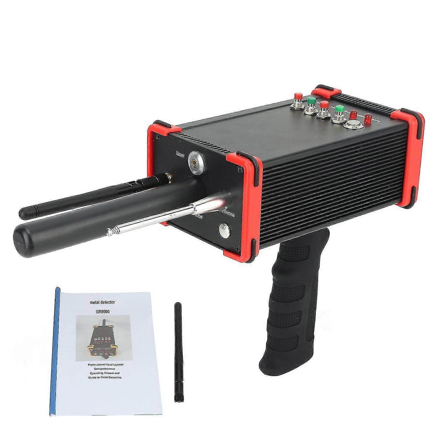 Metal Detector 1000m Range 15m Depth High Accuracy Sensitive Underground Treasure Finder Scanner For