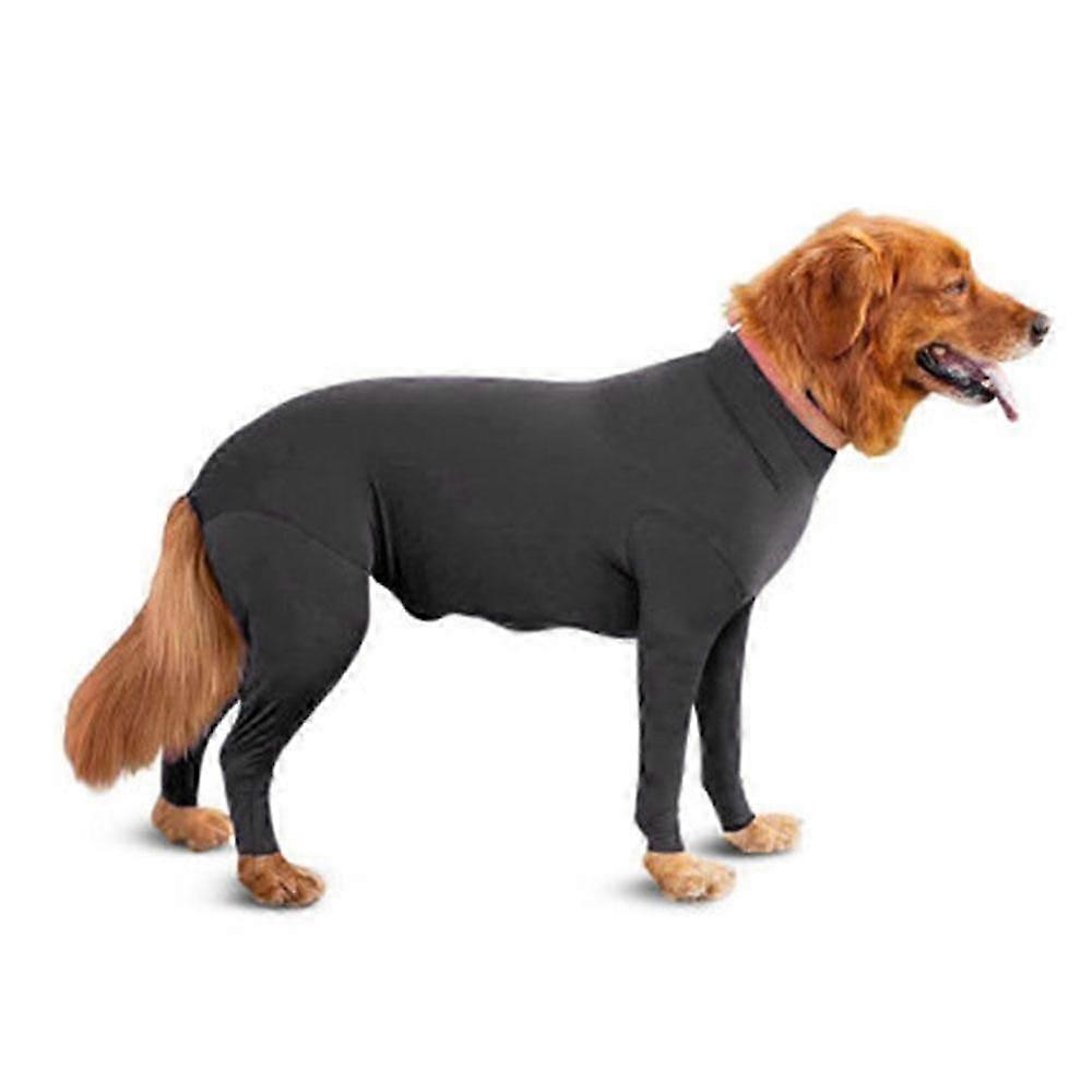 Large Dog Pajamas Jumpsuit Dog Neuter Shirt Anti-Shedding Suit Big Dog Onesie Recovery Suit Clothes Apparel Stretchy Dog Jammies