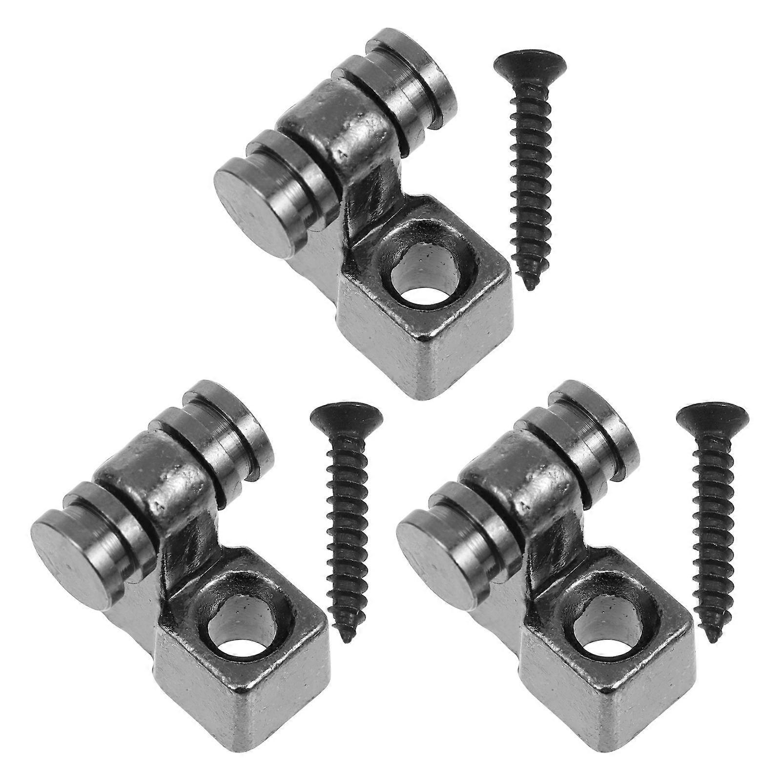 Guitar Strings Retainer Electric Guitar String Guides Press Handle Buckles 1Set