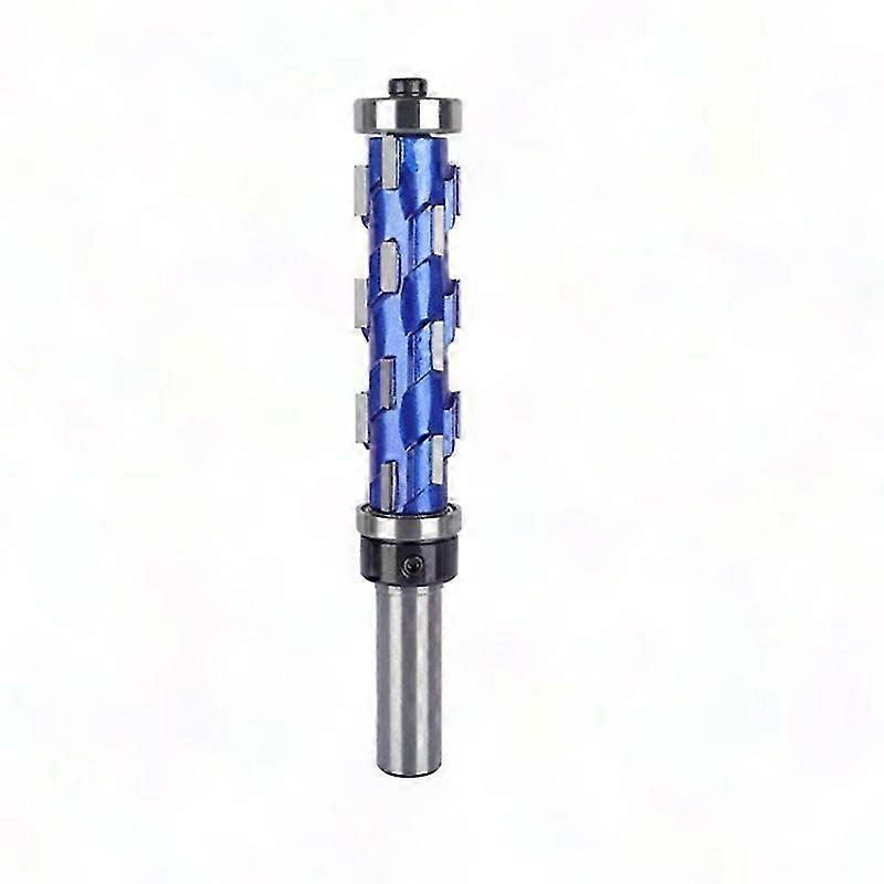 12.7mm Shank 65mm Flush Trim End Mill, Solid Carbide Spiral Double Bearing CNC Router Bit