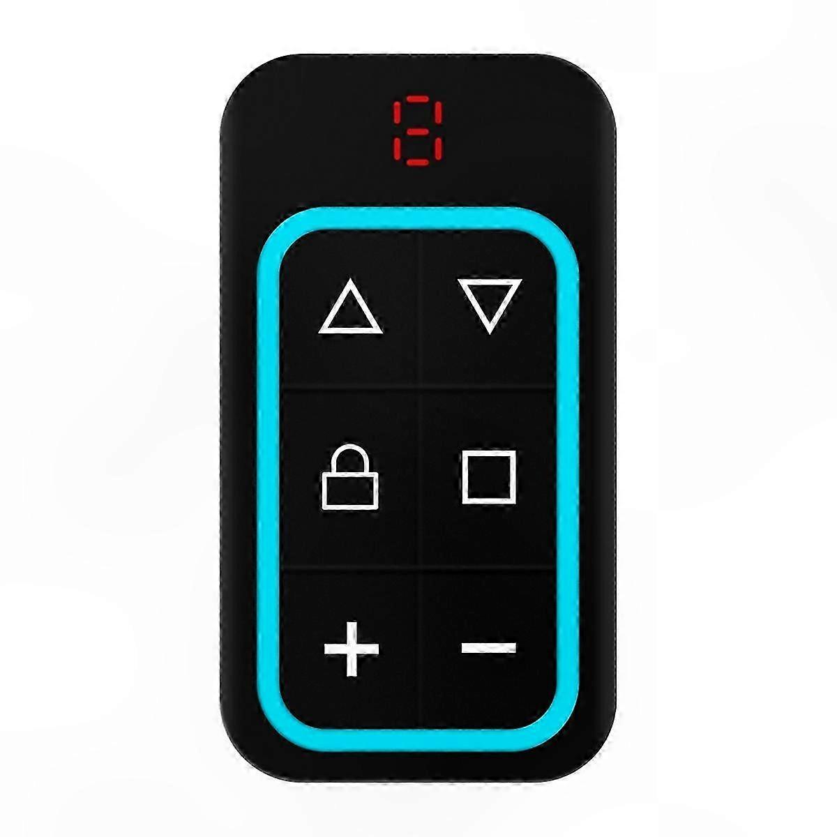 8-Channel Multi-Frequency RF Remote Control for Garage Doors, 270-868MHz, Automatic Code Copy Function