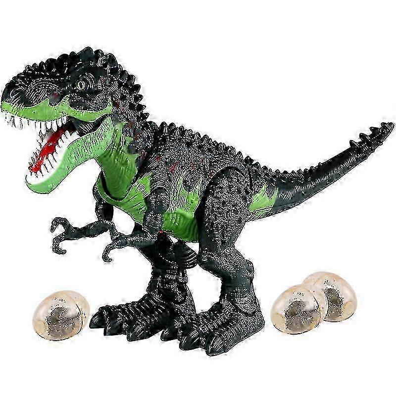 RC Stunt Dinosaur Toy with 360 Rotation & Spray, T-Rex Interactive RC Dinosaur for Boys Kids Gift