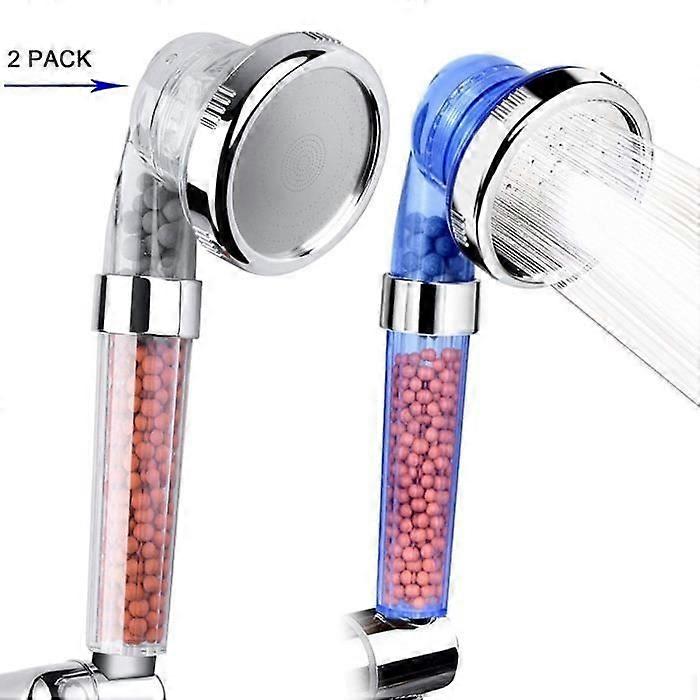 Set of 2 Nosame Shower Heads-AISTUO-3-Mode Shower Head Components-Water Saving