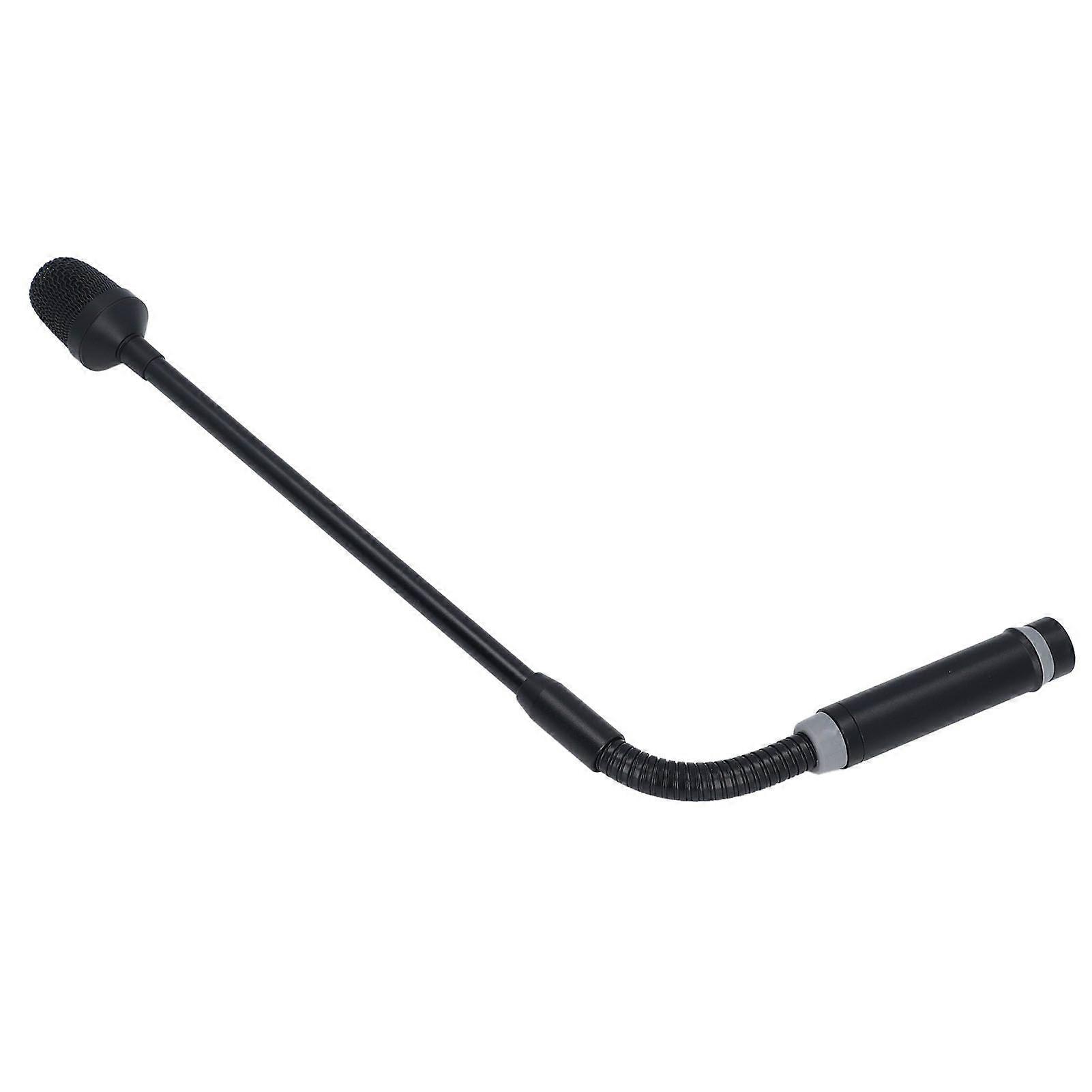 Dynamic Gooseneck Microphone 3 Pin XLR Male Adjustable Hose Professional Gooseneck Mic for DJ Mixer