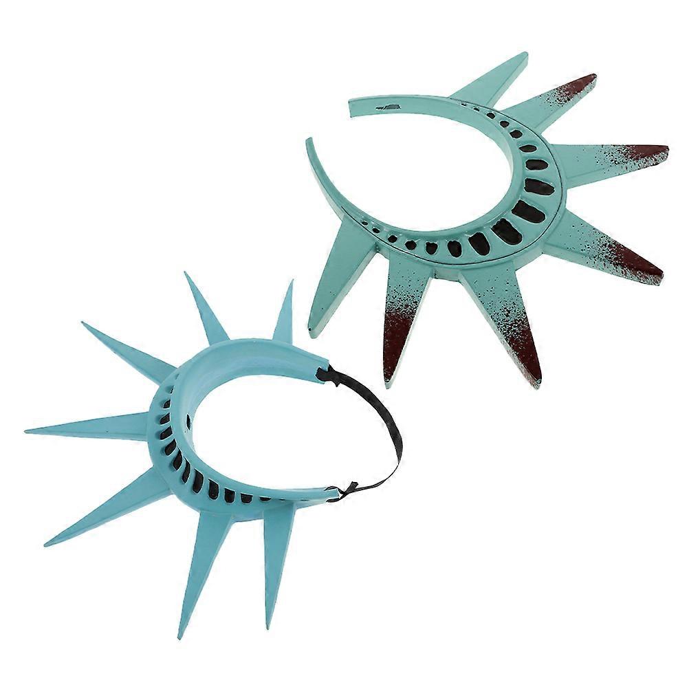 Statue of Liberty Headband for Cosplay with 10Pcs Set for Kids and Adults