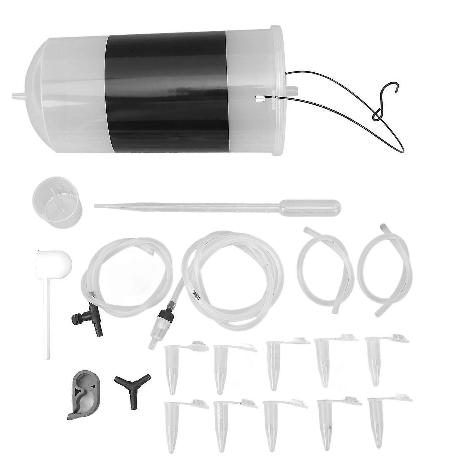 Brine Shrimp Eggs Incubator Automatic Large Capacity Shrimp Hatching Kit with Regulating Valve