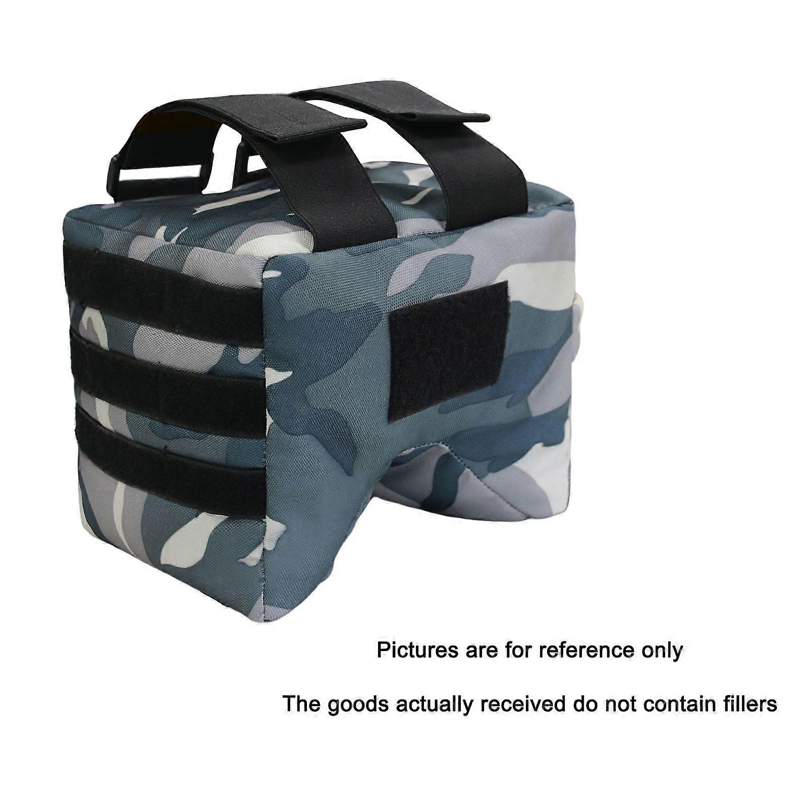 Front or Rear Squeeze Bag Shooting Range Bag Bench Bag with Strap for Shooting Hunting