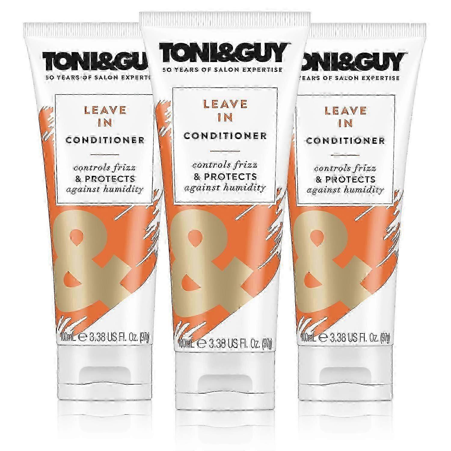 بلسم توني آند جاي يترك على الشعر مكون من 3 عبوات ، يتحكم بشكل فعال في التجعد للحصول على شعر ناعم وأنيق ، 100 مل لكل منهما