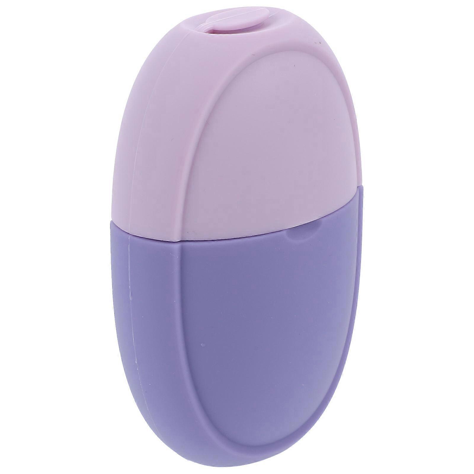 Silicone Facial Roller for Home Use Skin Care Routine Violet 1Pack