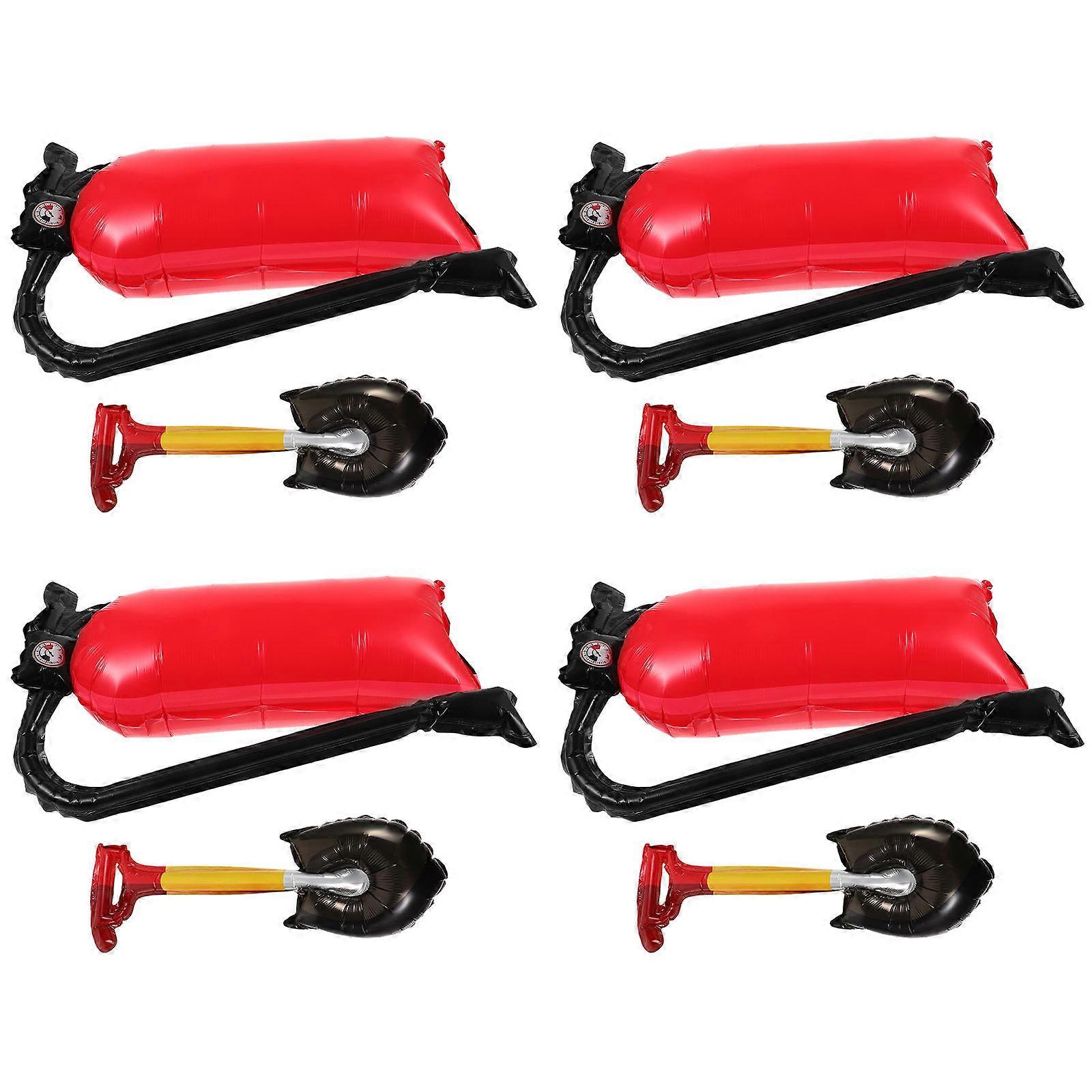 Fire Extinguisher Balloons Inflatable Firefighting Party Balloons for Decoration 5Sets