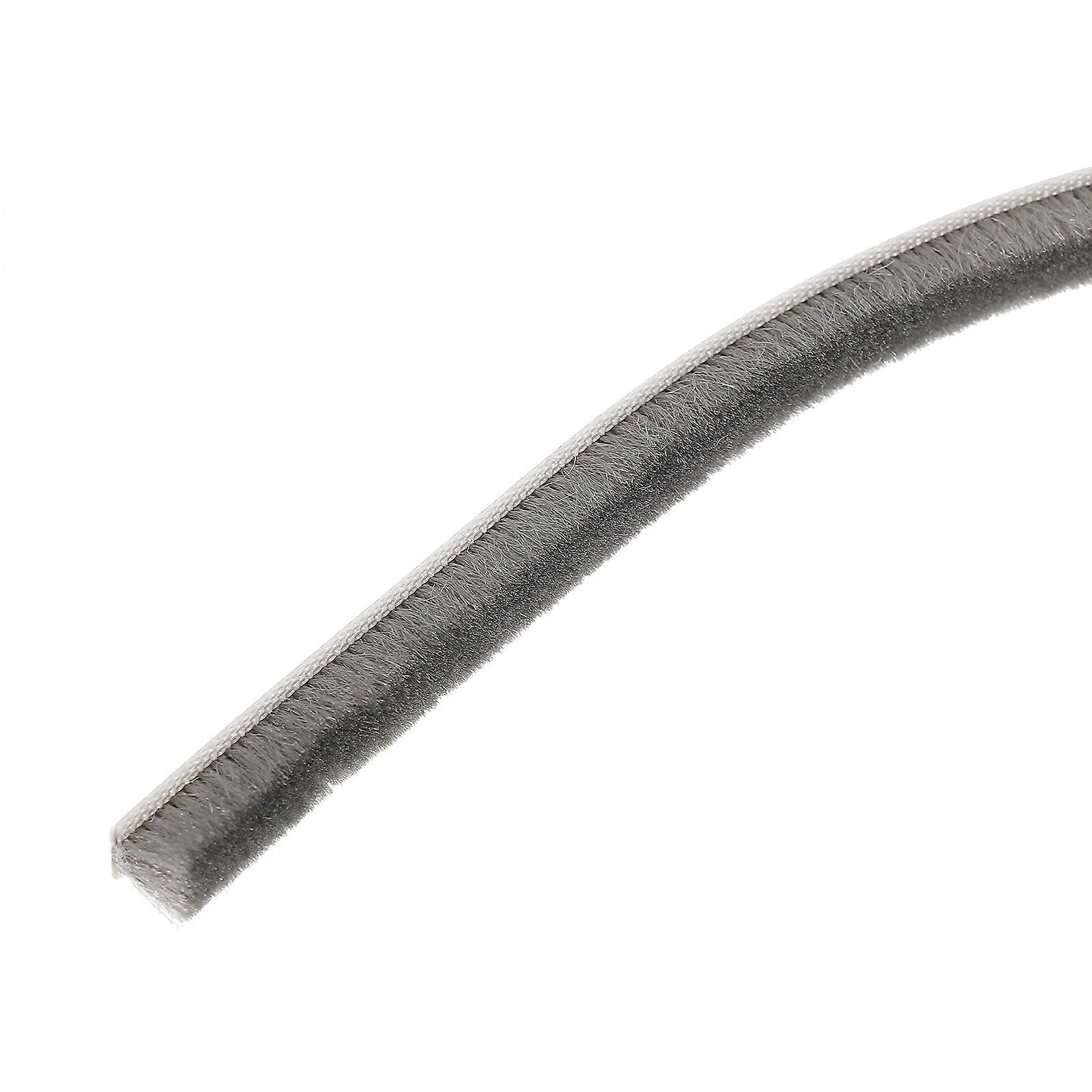 Sealing Strip Grey Self-Adhesive Durable Wind-Proof Brush Strip for Window