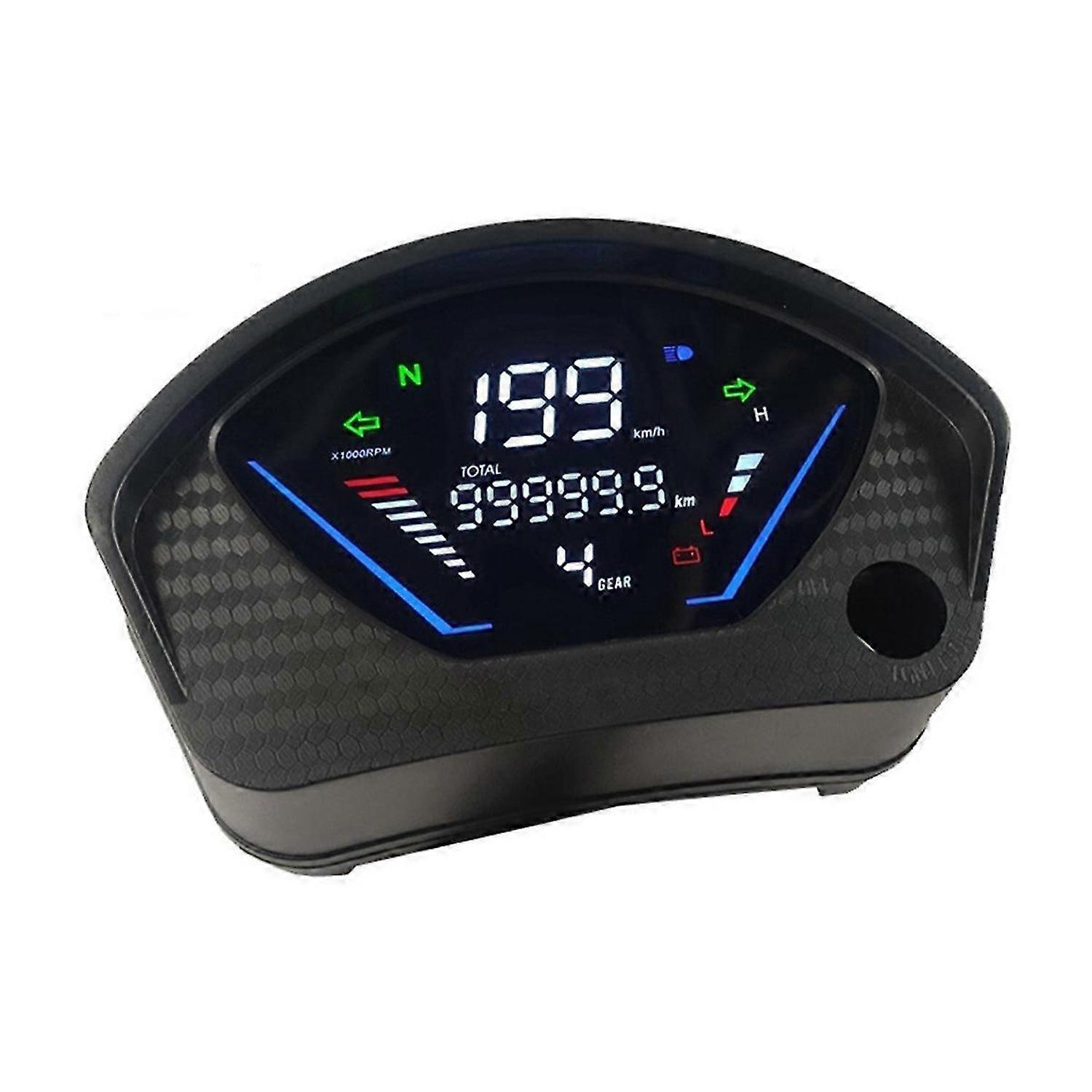 Motorcycle Digital Speedometer Gauge Versatile Dashboard for Honda