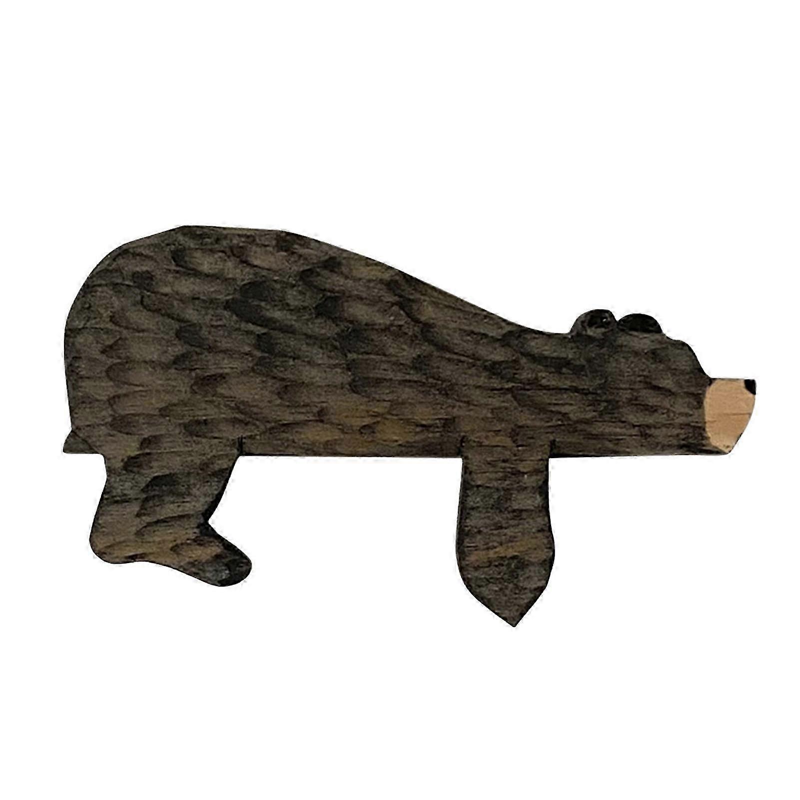Interesting Animal Bear Door Decoration Easy-install Durable Decoration for Door's Decoration