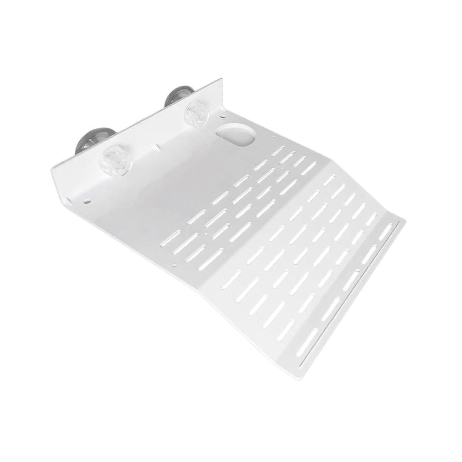 Turtle Basking Platform Reptile Basking Dock White with Suction Cup Sunning