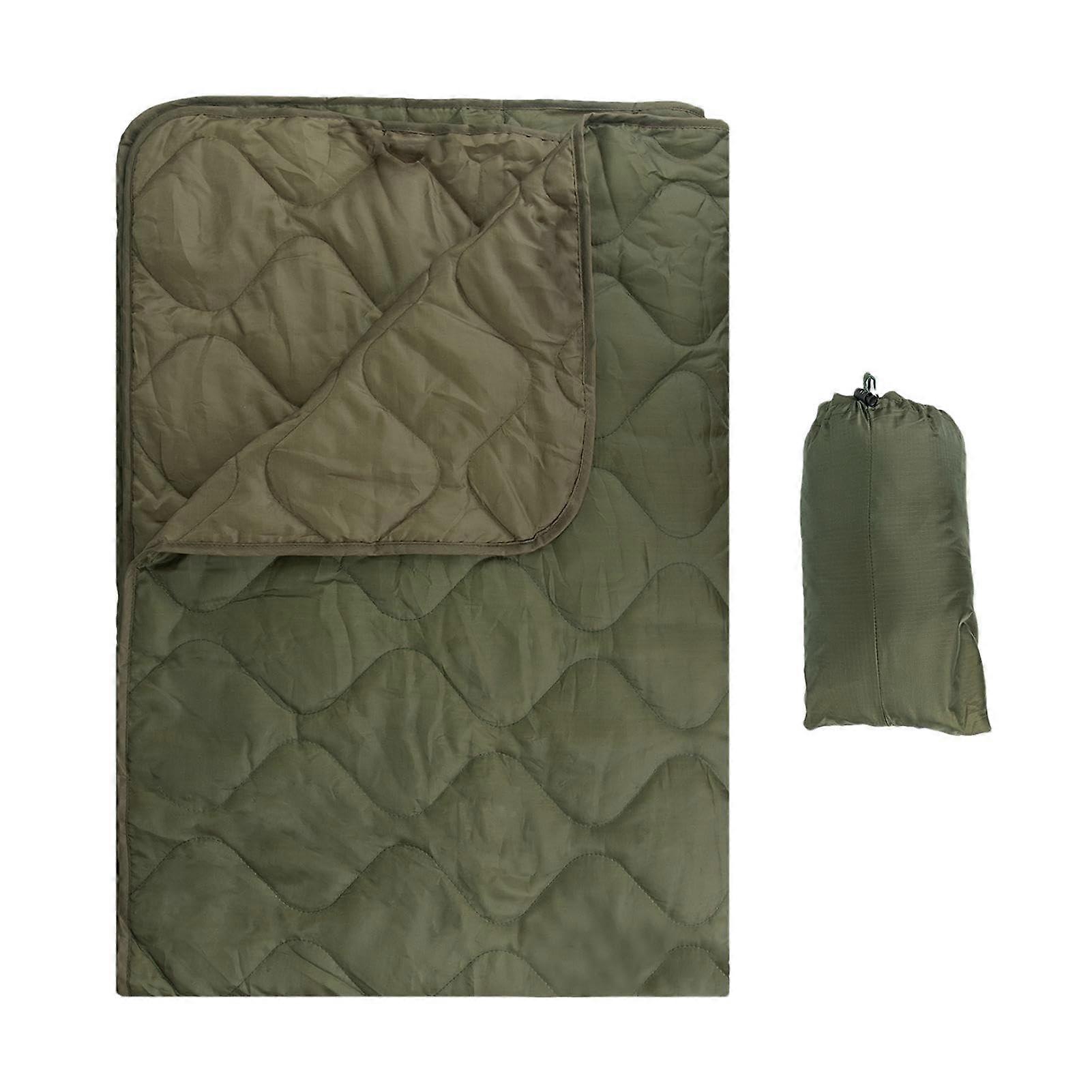 Camping Blanket Multifunctional Lightweight Backpacking Bedspread Waterproof Beach Travel Comforter 210T Pongee Fabric