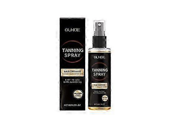 Self Tanning Spray - Sunless Tanning Mist | Full Body Bronzing Accelerator with Moisturizing Formula | 2FL.OZ Travel-Size | Dermatologically Tested |