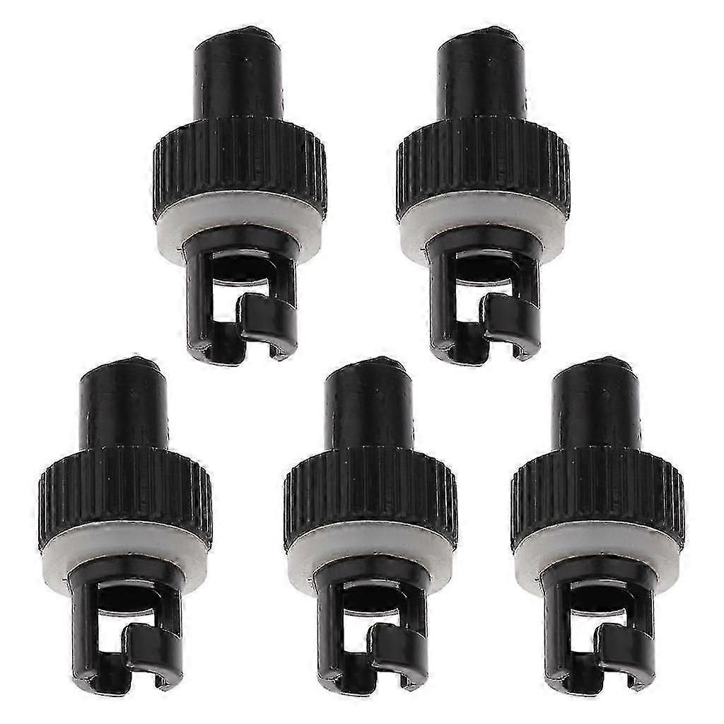 5 Pieces Inflatable Boat Kayak Valve Adapter for HR Hose H-R Valve Adapter