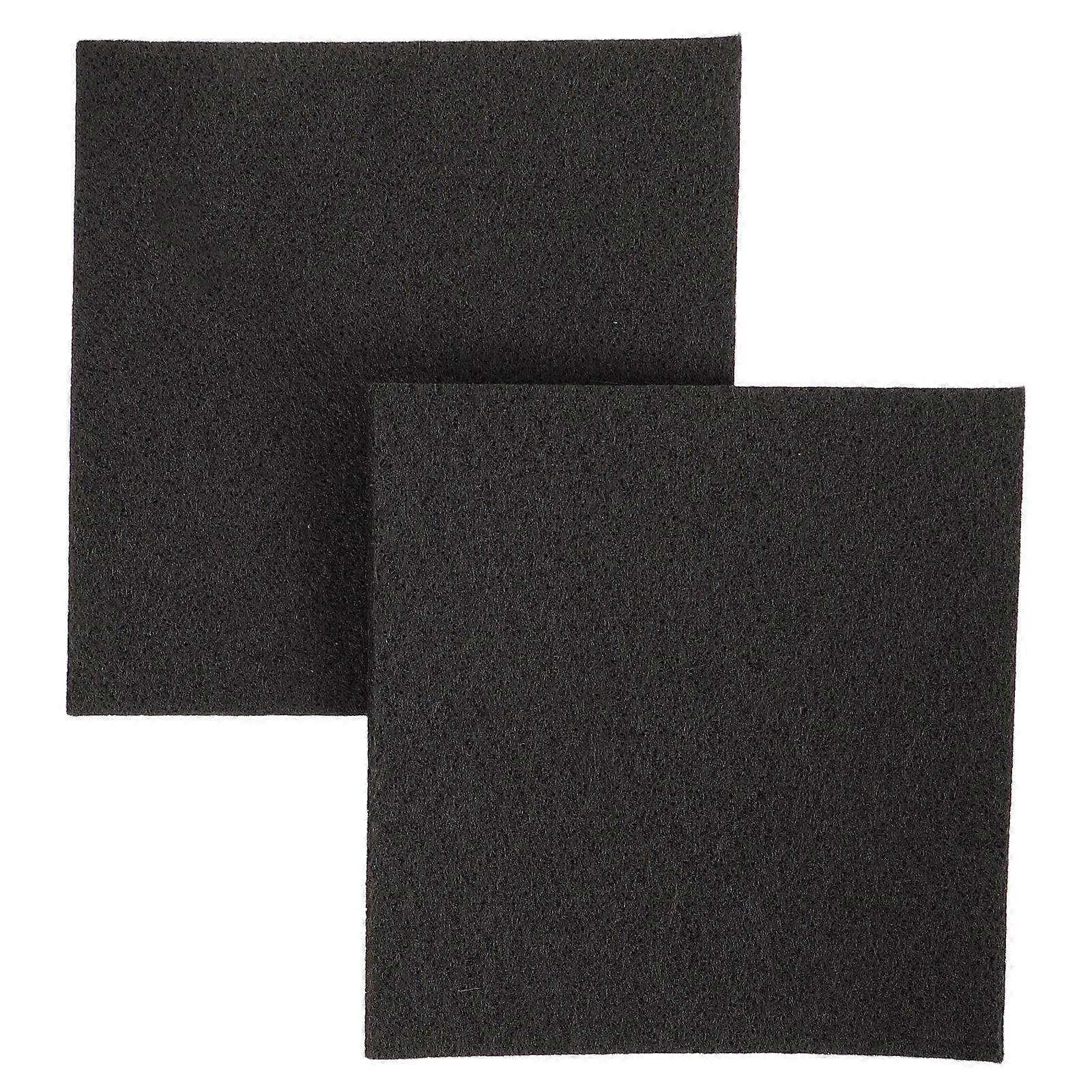 Graphite Carbon Felt Soft Blanket For Laboratory Equipment 10X10X0.3CM Heat Resistant Fireproof 4Pcs