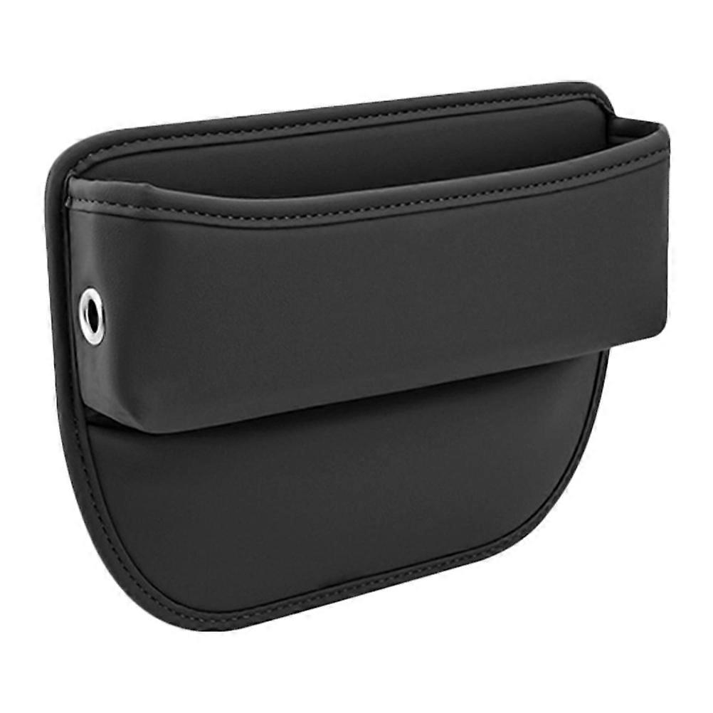 Car Gap Filler Car Seat Gap Organizer for Storage Use 2Pcs Black
