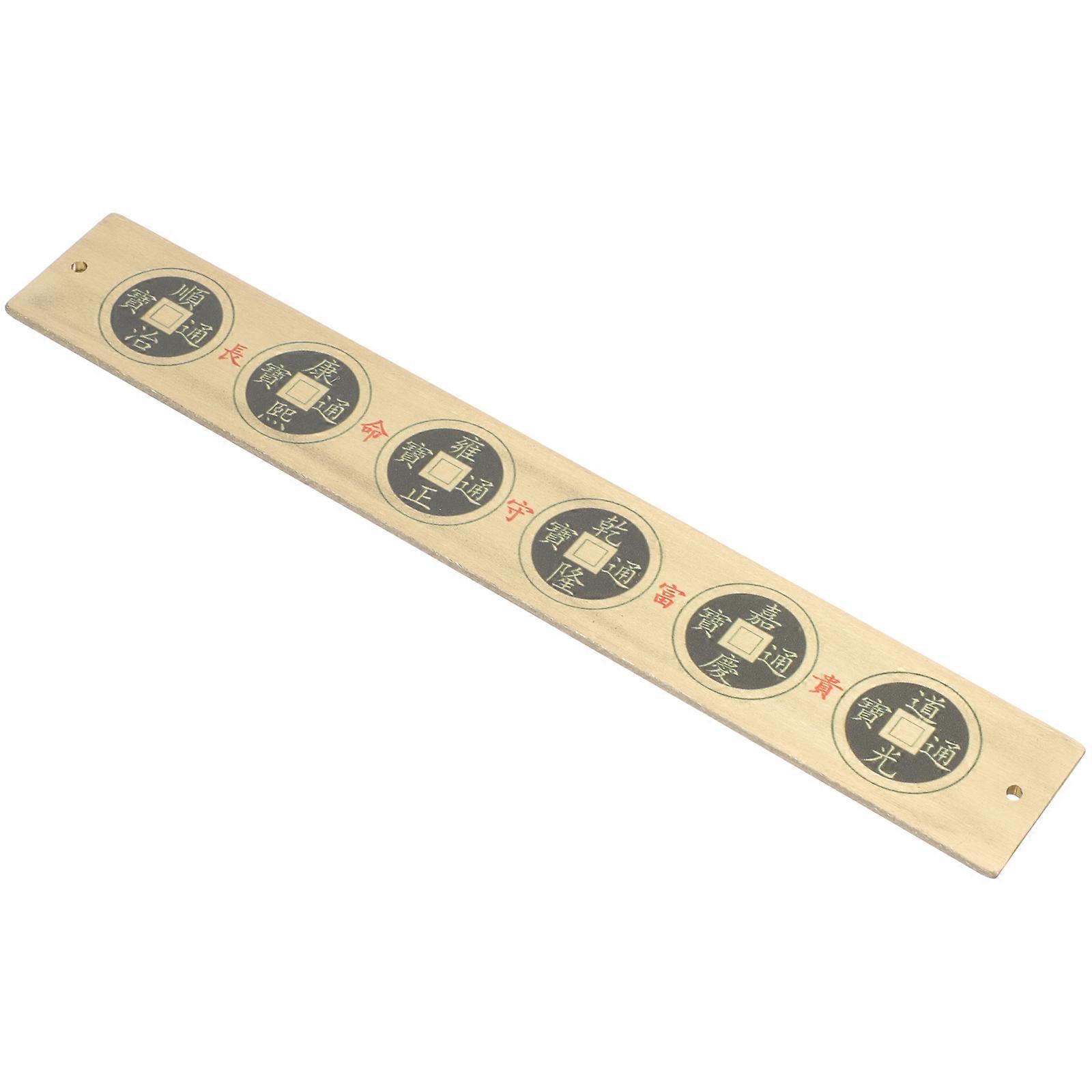Decorative Chinese Traditional Ruler Design For Home Use And Gift Giving 7.82X1.02X0.08In 3Pcs