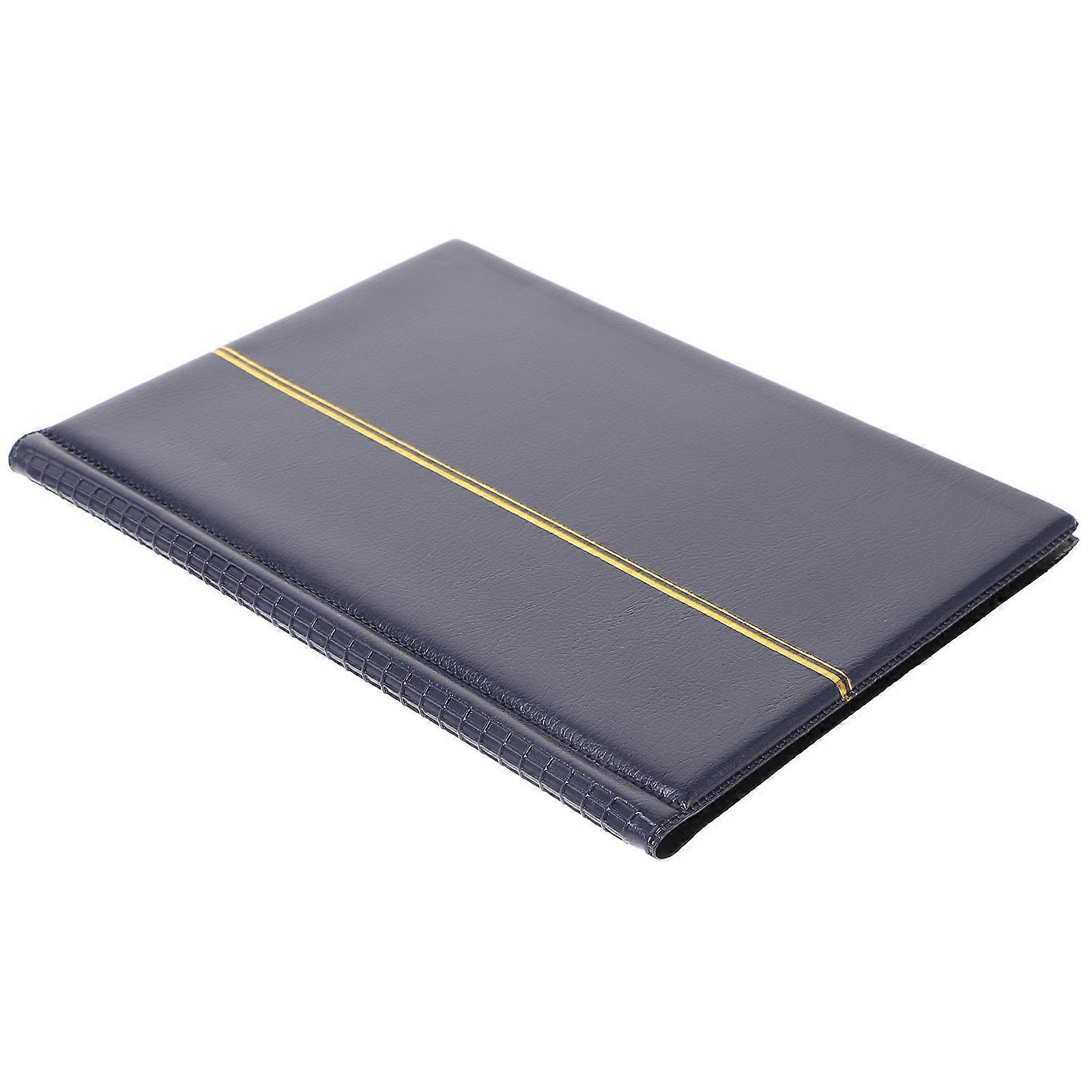 Coin Collection Book Coin Collecting Organizer with 1 Book for Collectors Blue