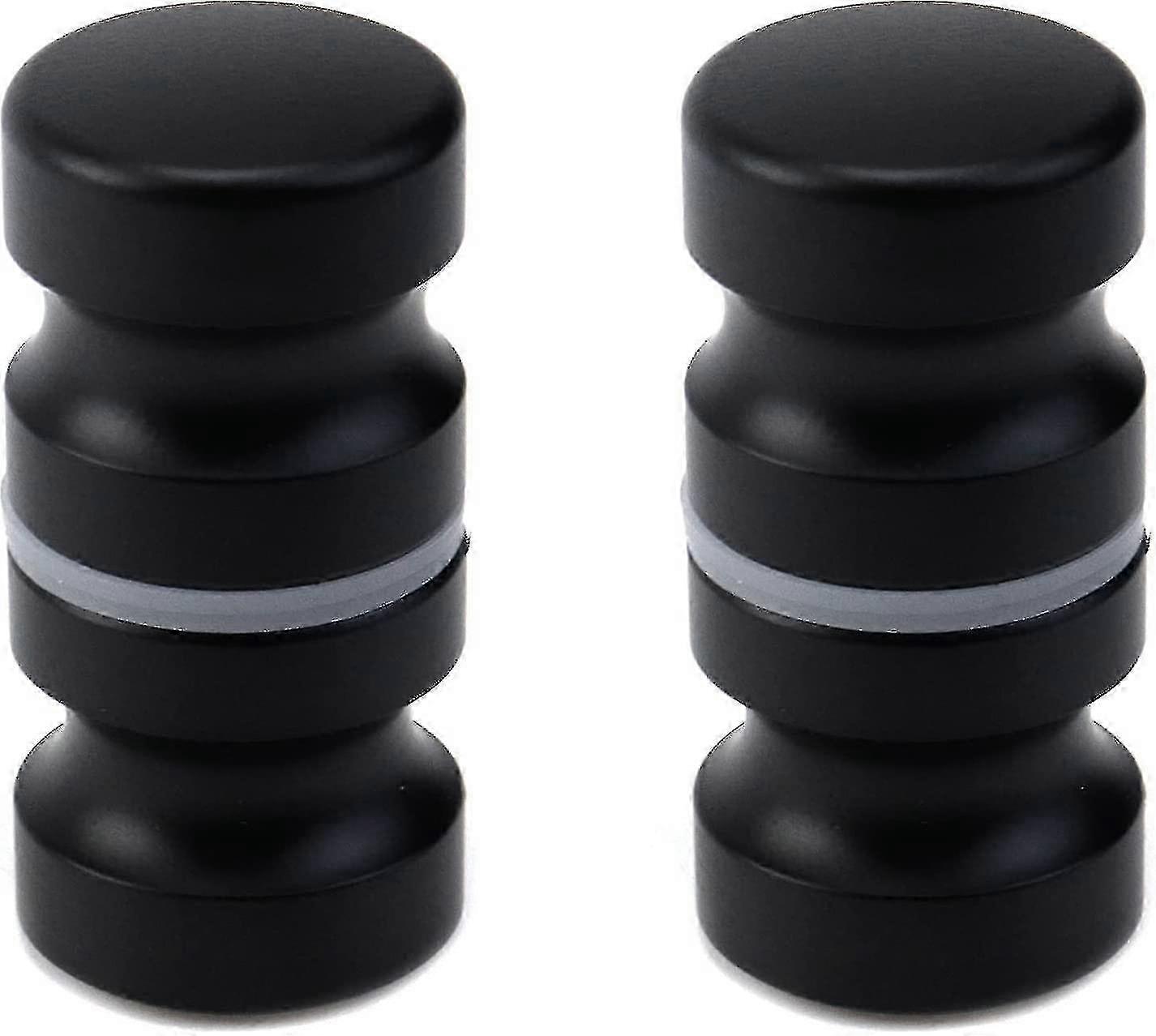 2025 2pcs Black Bathroom Pull Handles, Shower Glass Door Knobs, Back To Back Shower Door Knobs Xxf