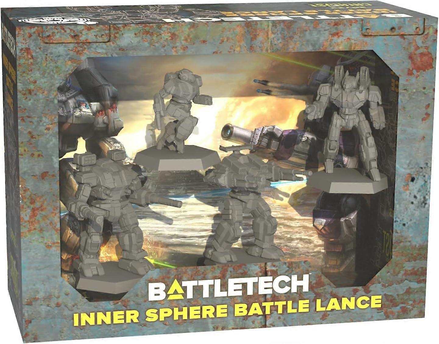 Battletech Inner Sphere Battle Lance Miniature Game