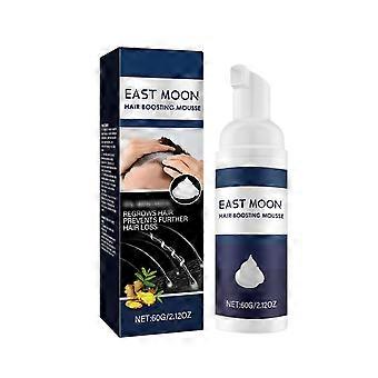 Mousse para tratamento da raiz do cabelo, nutre o couro cabeludo, hidrata levemente o cabelo