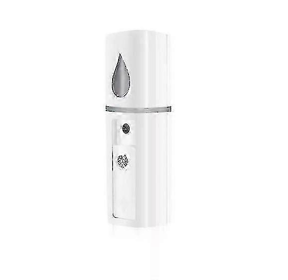 usb rechargeable portable facial spray, moisturizing spray(white)