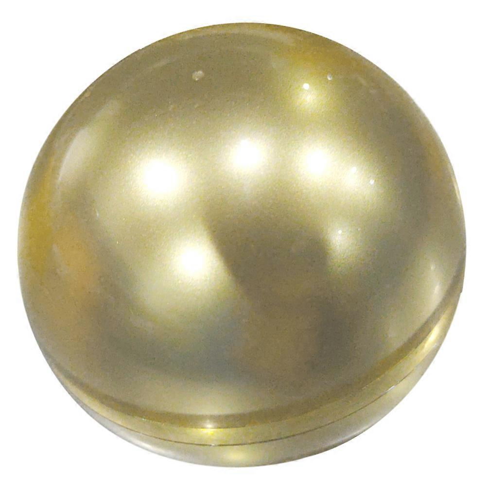 Cosmetics Plastic Cream Bottle for Storage Use 1Pcs Golden Refillable Jar