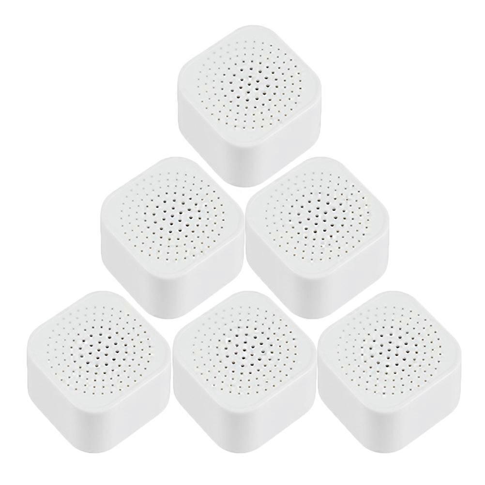 Fridge Odor Deodorizer Activated Charcoal Technology For Home Use Compact White 24Pcs