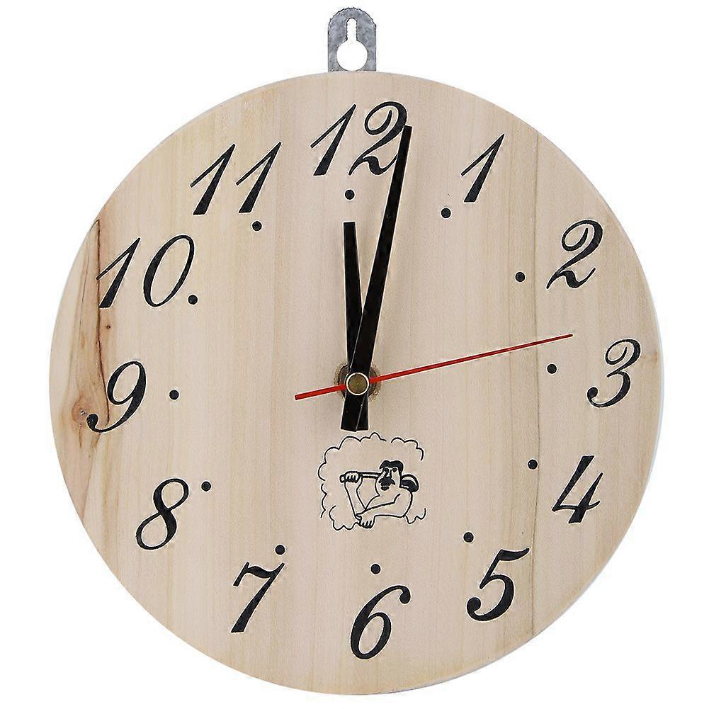 8in Sauna Clock Decorative Timer Clock for Sauna Accessory Sauna Room Home Decor