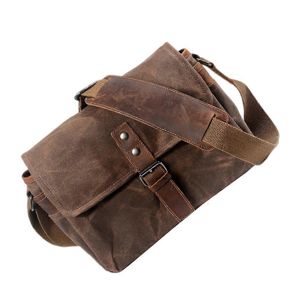 Single Shoulder Camera Bag for Casual Photography 2Pcs Waterproof Canvas