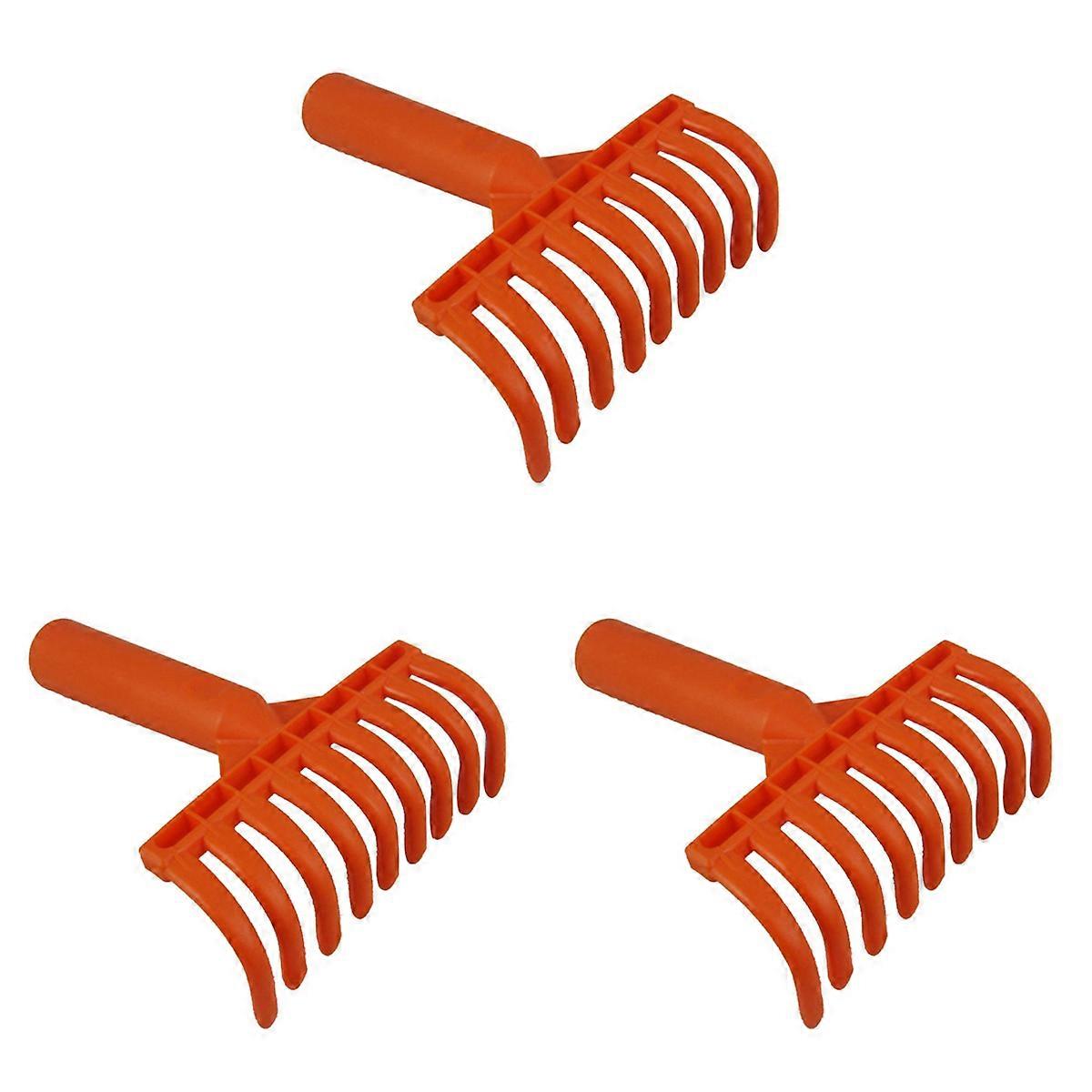 Olivenrechenköpfe 9-Zahn-Rechen