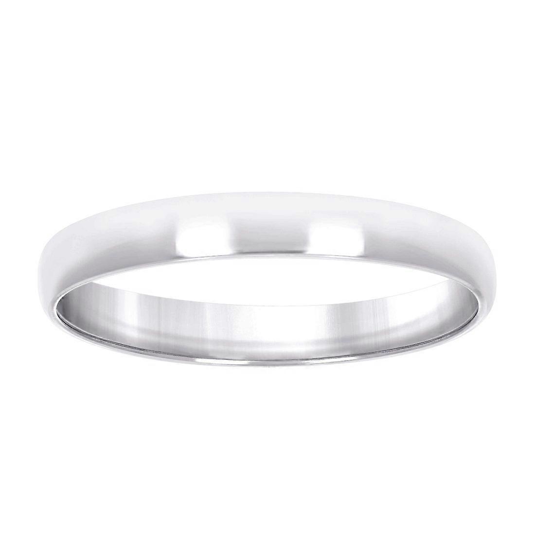 Srebro 925 Unisex 4mm Comfort-Fit Wypukła obrączka ślubna13-obrączka ślubna dla kobiet i mężczyzn