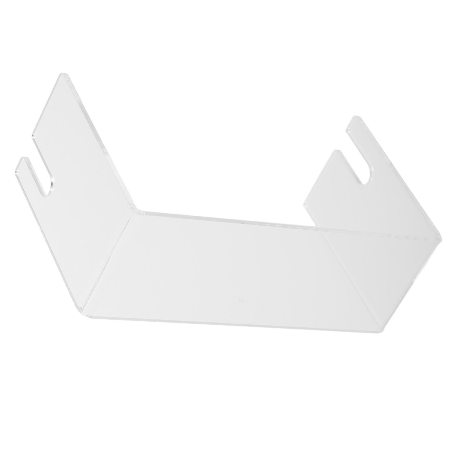 Acrylic Folding Fan Display Stand Stable Base Holder for 2Pcs Fans