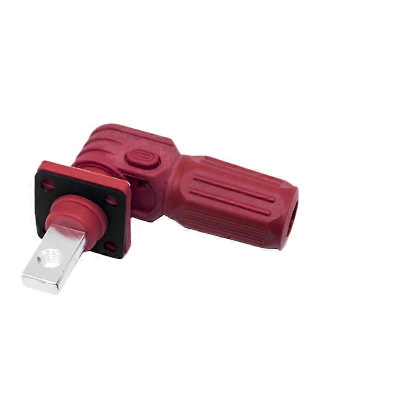 120A Stackable Terminal Block Energy Storage Connector Commercial & Industrial Energy Storage Cabinet Energy Storage Terminal Red 