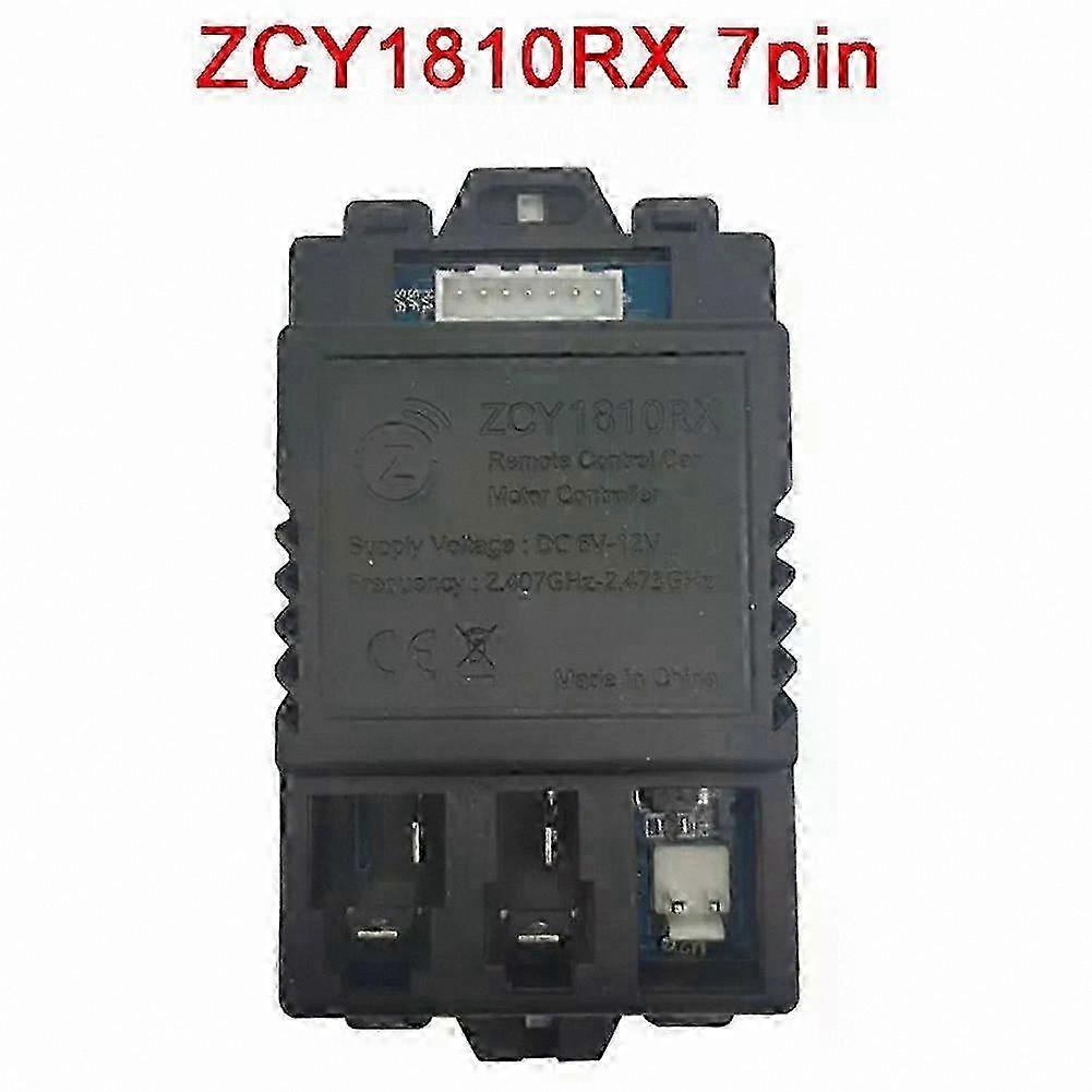6-12V Control Box for Kids Ride-On Car with 5-Pin & 7-Pin Remote Control Receiver Controller