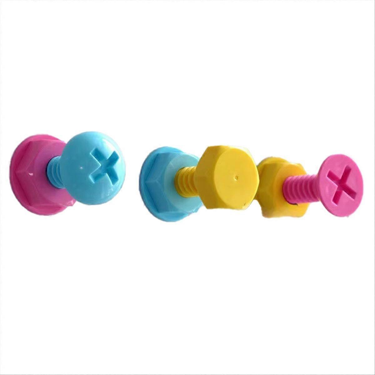 3pcs Hooks Cute Screws Sticky Hooks Punch-Free Wardrobe Sticky Hook