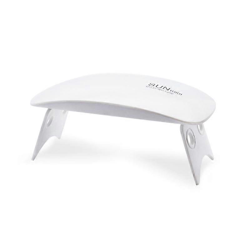 Λαμπτήρας καρφιών 6w μίνι στεγνωτήρας καρφιών άσπρος ροζ uv οδηγημένος λαμπτήρας φορητή διεπαφή USB πολύ κατάλληλη για την εγχώρια χρήση